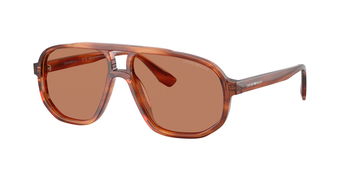 Emporio Armani Sonnenbrille in Dunkelbraun 0EA4263U 57