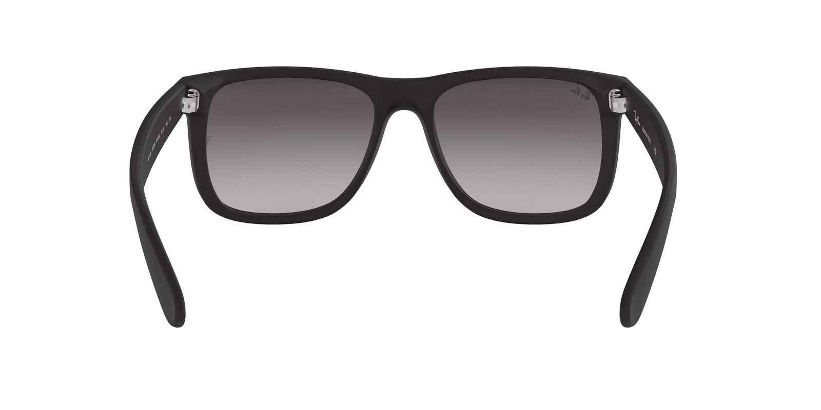 Das Bild zeigt die Sonnenbrille RB4165 601/8G von der Marke Ray-Ban in schwarz von hinten.