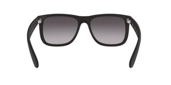 Das Bild zeigt die Sonnenbrille RB4165 601/8G von der Marke Ray-Ban in schwarz von hinten.