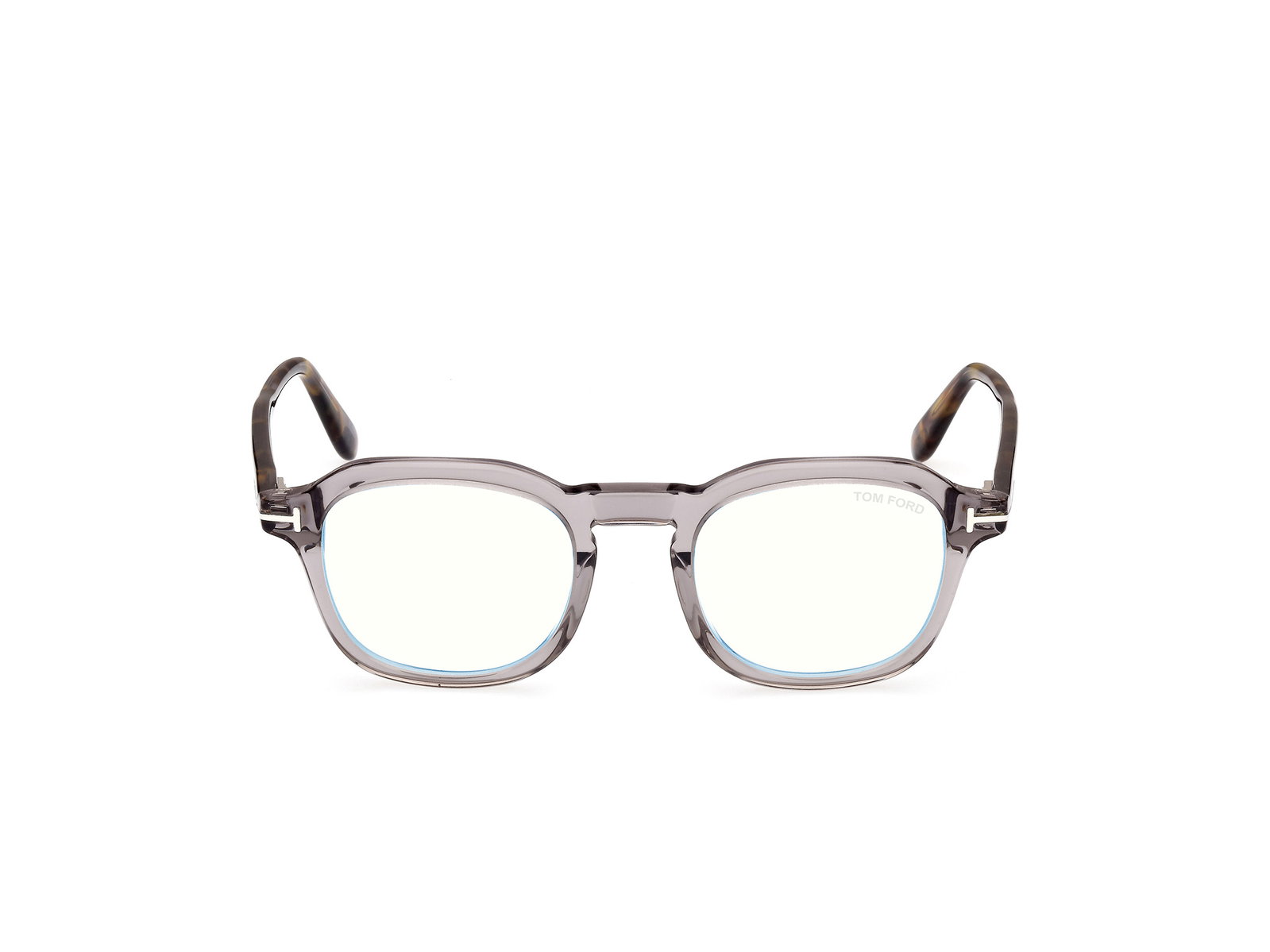 Das Bild zeigt die Korrektionsbrille FT5836-B 020 von der Marke Tom Ford in grau.