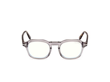 Das Bild zeigt die Korrektionsbrille FT5836-B 020 von der Marke Tom Ford in grau.