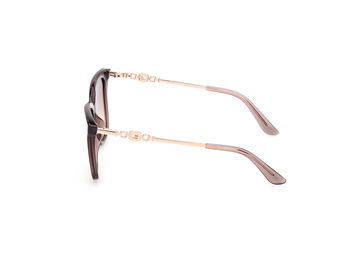 Das Bild zeigt die Sonnenbrille GU7886 59Z von der Marke Guess in lila/gold.