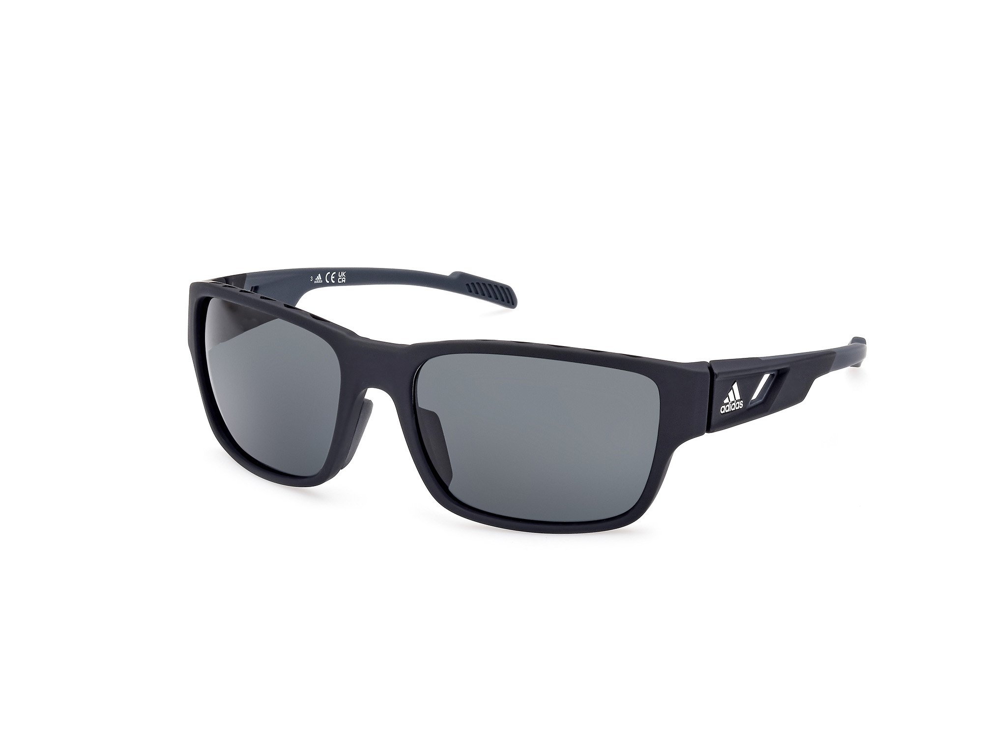 Adidas Sport Sonnenbrille für Herren in matt schwarz SP0069 02D