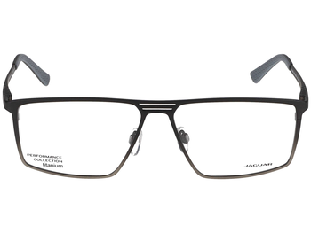 Das Bild zeigt die Brille 5607 6100 der Marke Jaguar in anthrazit frontal von vorne.