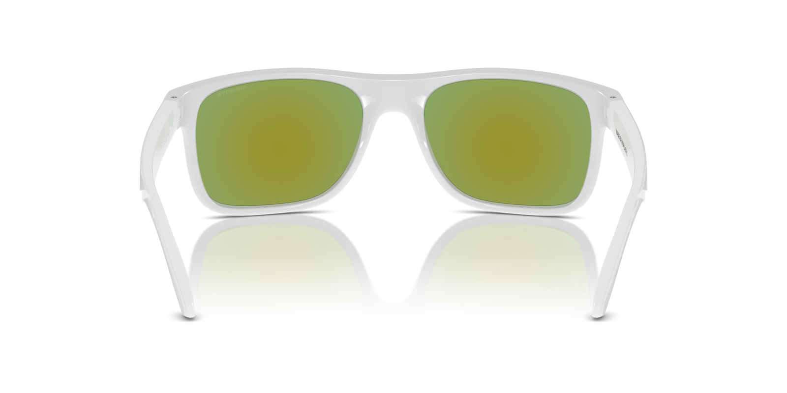 Das Bild zeigt die Sonnenbrille AN4341 27794V von der Marke Arnette in weiß.