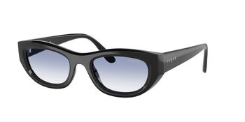 Das Bild zeigt die Sonnenbrille VO5616S von der Marke Vogue in Schwarz.