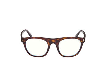 Das Bild zeigt die Korrektionsbrille FT5895-B 052 von der Marke Tom Ford in havanna.