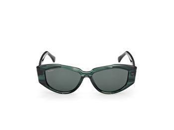 Das Bild zeigt die Sonnenbrille MM0161 von der Marke Max Mara in Grün.