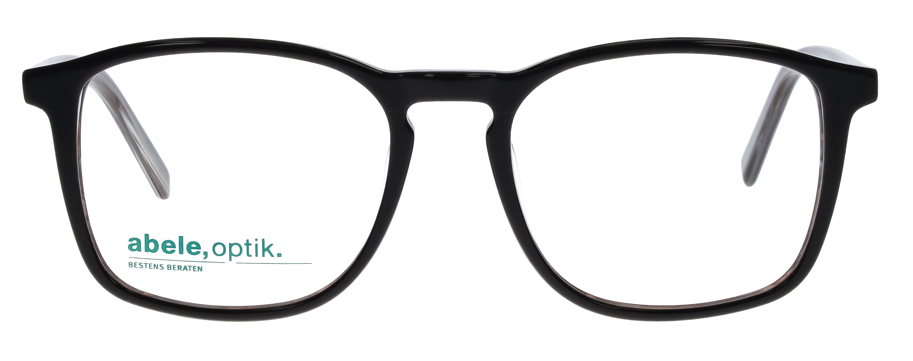 Das Bild zeigt die Korrektionsbrille 148921 von der Marke Abele Optik in dunkelbraun.