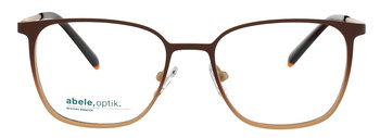 Das Bild zeigt die Abele Optik Fassung 151941 für Damen in braun von vorne.