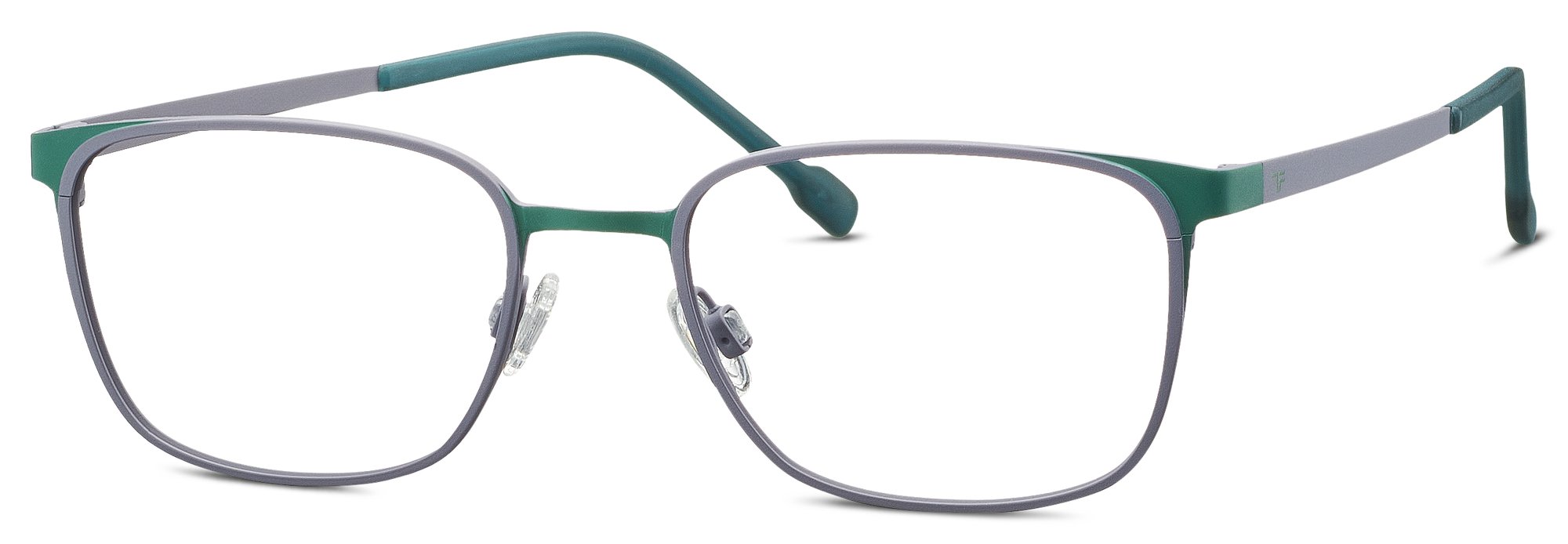 Das Bild zeigt die Korrektionsbrille 830137 40 von der Marke Titanflex Kids in grau.