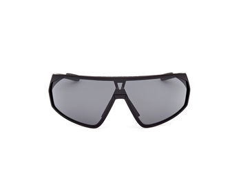 Das Bild zeigt die Sonnenbrille SP0074 02A von der Marke Adidas Sport in matt schwarz