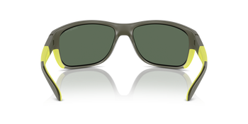 Das Bild zeigt die Sonnenbrille AN4337 28546R von der Marke Arnette in grau/gelb.