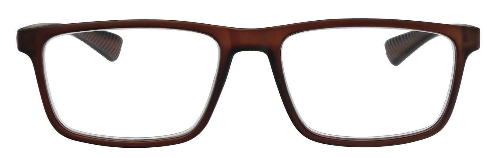 Das Bild zeigt die Fertiglesebrille 07031 von der Marke Abele Optik in Rotbraun.