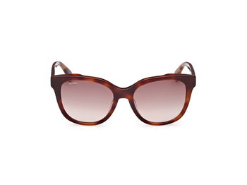 Das Bild zeigt die Sonnenbrille MM0068 52F von der Marke Max Mara in Rot Havanna.