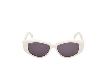 Das Bild zeigt die Sonnenbrille MM0161 von der Marke Max Mara in Weiß.