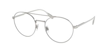 Das Bild zeigt die Korrektionsbrille 1234 von der Marke Polo in Silber.