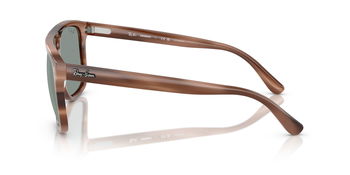 Das Bild zeigt die Sonnenbrille RB2213CH 1423O9 von der Marke Ray-Ban in Havanna braun.