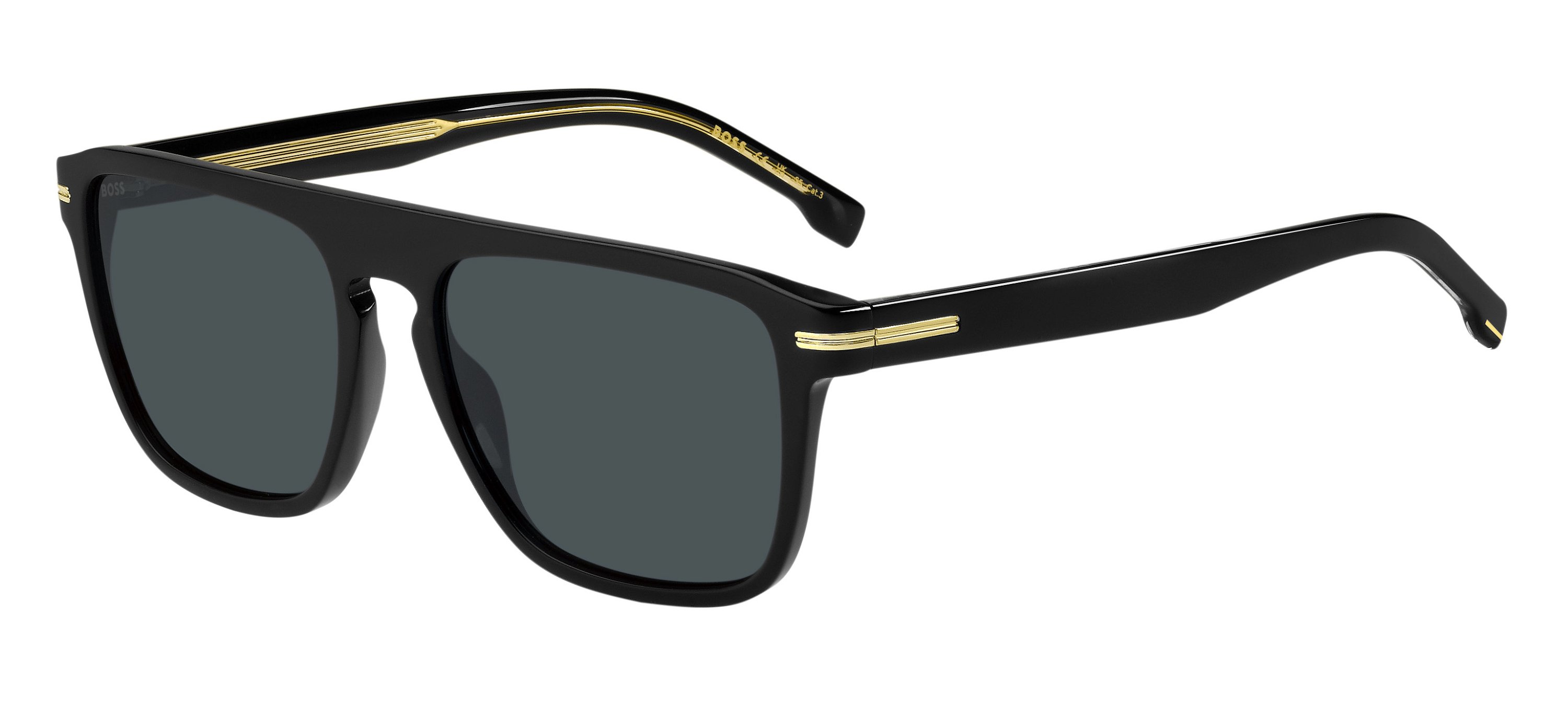 Boss Sonnenbrille in schwarz 1599/S 807 56 KU