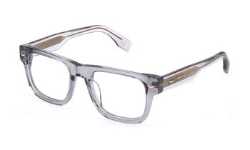 Police Brille VPLQ72 04G0 52 in Transparent Grau