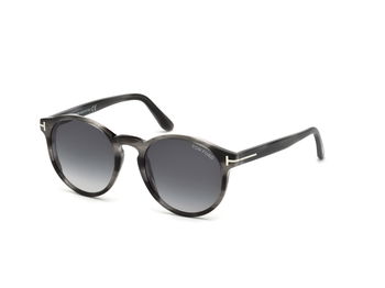 Das Bild zeigt die Sonnenbrille FT0591 20B von der Marke Tom Ford in grau.