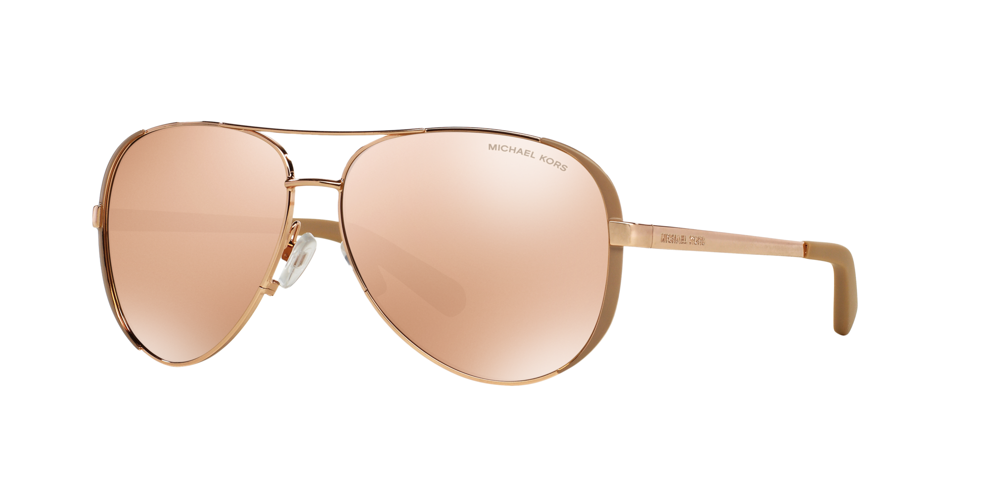 Michael Kors Sonnenbrille MK5004 1017R1 Chelsea Rotgold/taupe