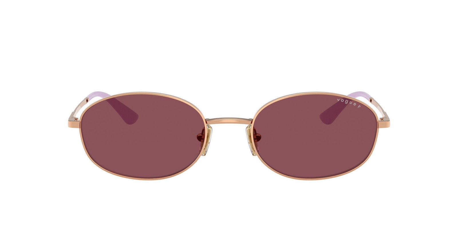 Das Bild zeigt die Sonnenbrille VO5599S von der Marke Vogue in Roßégold.