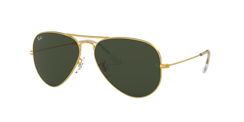 Ray Ban Aviator Large Metal Sonnenbrille in Gold RB3025 001 62