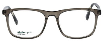 Das Bild zeigt die Korrektionsbrille 147981 von der Marke Abele Optik in grau transparent.
