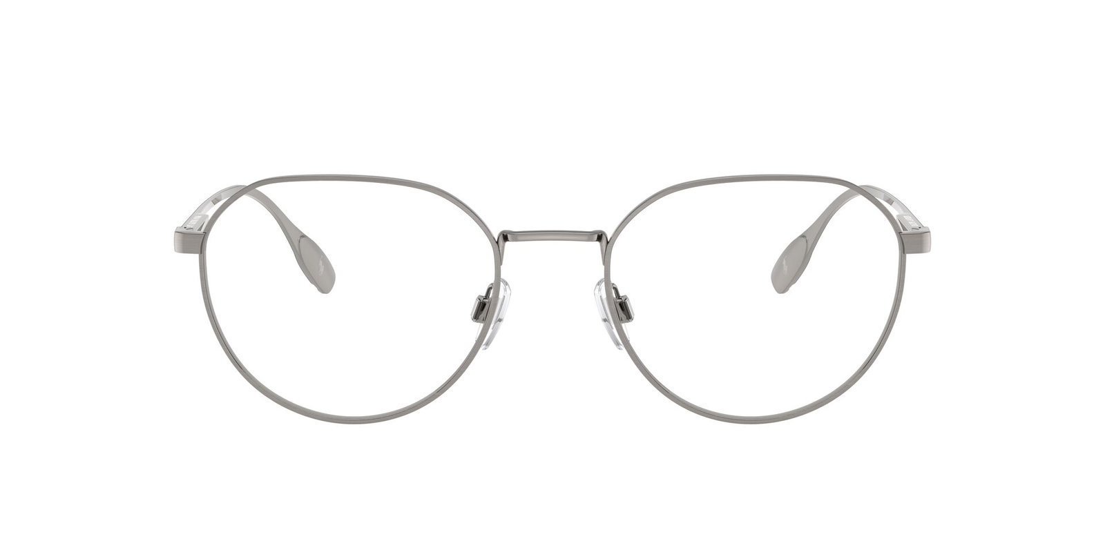 Das Bild zeigt die Korrektionsbrille 123 von der Marke Polo in Silber.