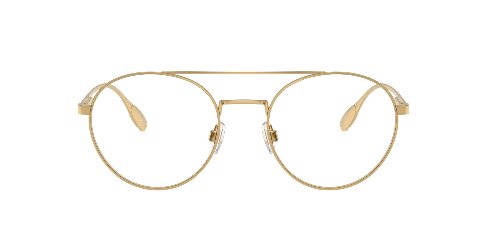 Das Bild zeigt die Korrektionsbrille 1234 von der Marke Polo in Gold.