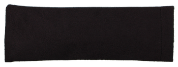 Das Bild zeigt ein rechteckiges Brillenetui in schwarz.