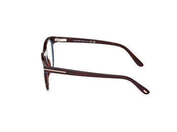 Das Bild zeigt die Korrektionsbrille FT5895-B 052 von der Marke Tom Ford in havanna.