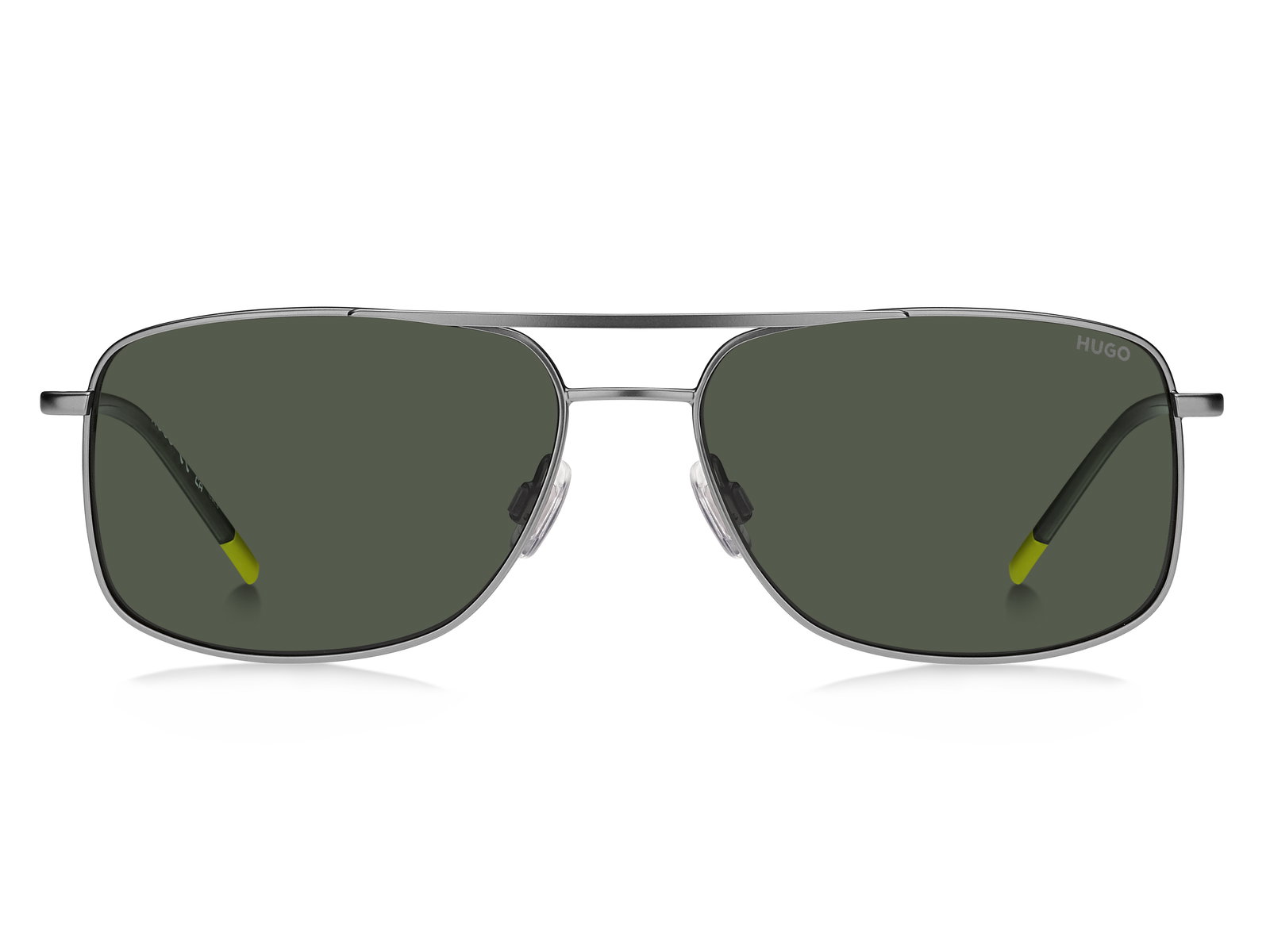 Das Bild zeigt die Sonnenbrille HG1287/S SMF von der Marke Hugo in grau.