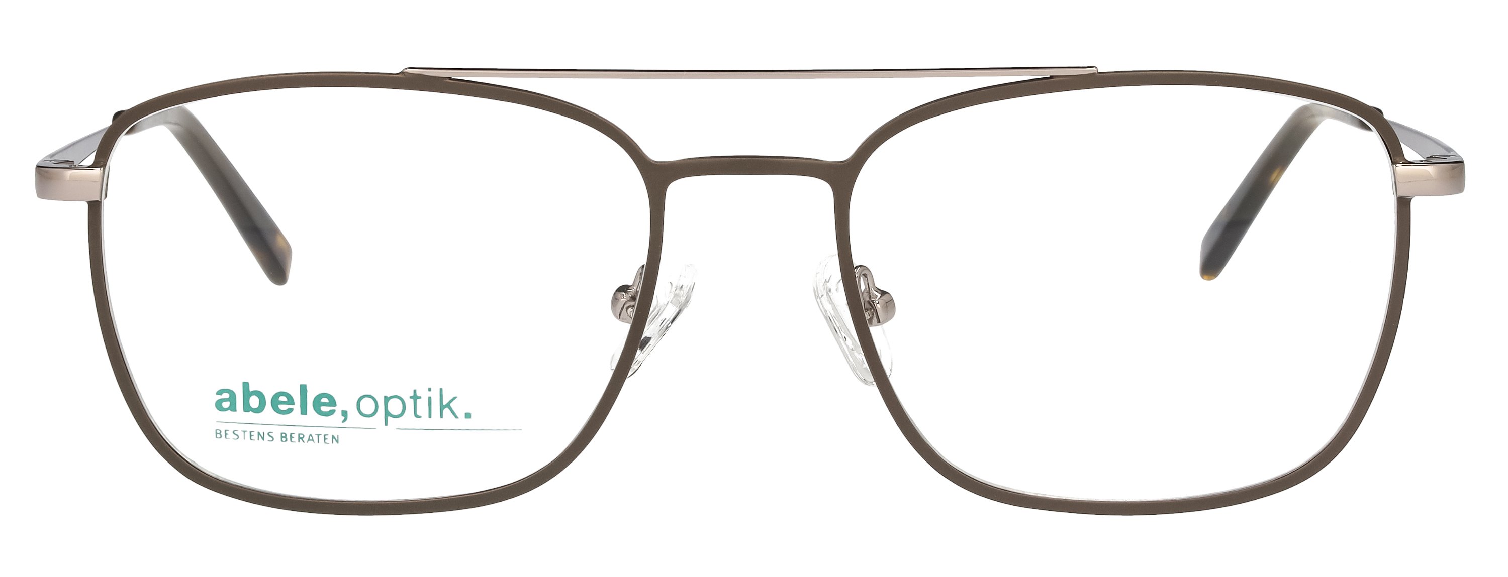 abele optik Brille 148261 für Herren in grau matt silber