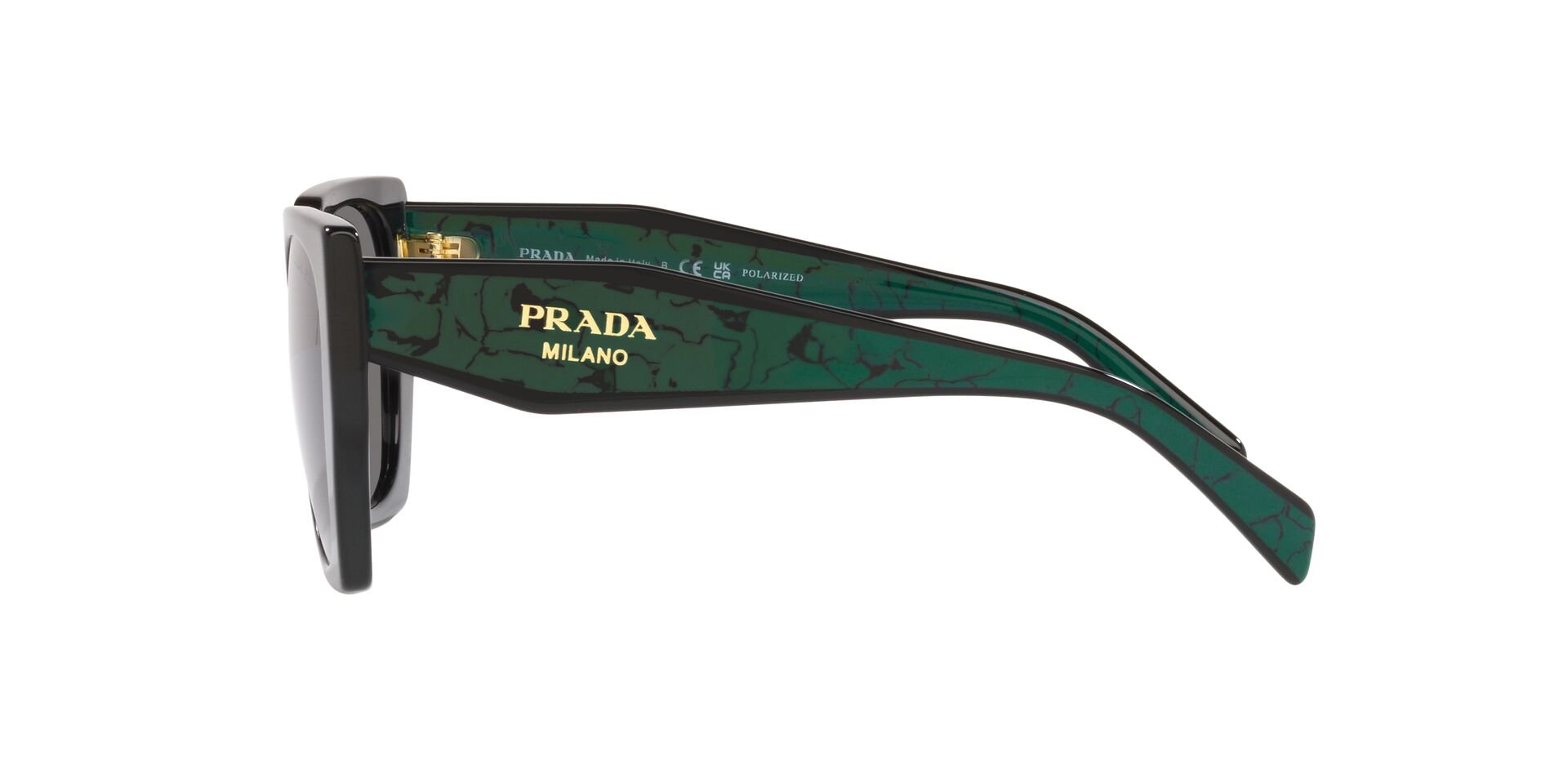 Das Bild zeigt die Sonnenbrille PR15WS 1AB5Z1 von der Marke Prada in schwarz.