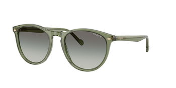 Das Bild zeigt die Sonnenbrille VO5599S von der Marke Vogue in Grün.