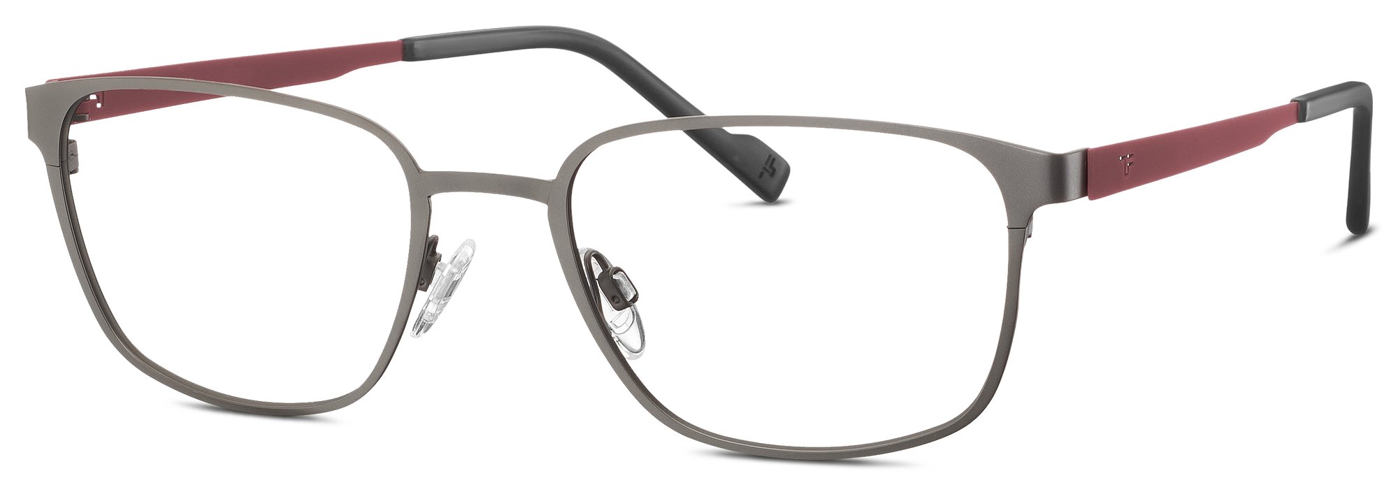 Das Bild zeigt die Korrektionsbrille 820754 35 von der Marke Titanflex in grau.