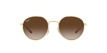 Das Bild zeigt die Sonnenbrille RB3681 001/13 von der Marke RayBan in gold.