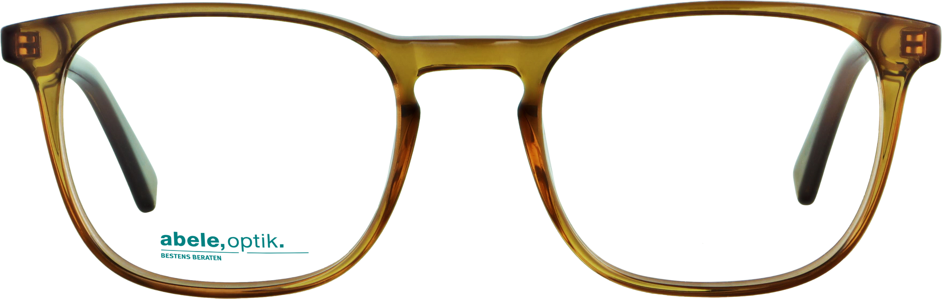 Das Bild zeigt die Korrektionsbrille 141431 von der Marke Abele Optik in braun.