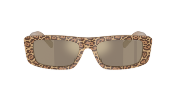 Das Bild zeigt die Sonnenbrille EA4229U 61195A von der Marke Emporio Armani in leopard.