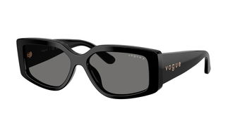 Das Bild zeigt die Sonnenbrille VO5642 von der Marke Vogue in Schwarz.