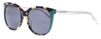 Das Bild zeigt die Sonnenbrille 721382 von der Marke Abele Optik in Grün/Havanna.