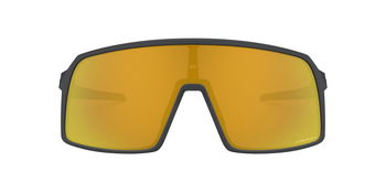 Das Bild zeigt die Sonnenbrille OO9406 05 von der Marke Oakley in carbon mit gelben Gläsern..