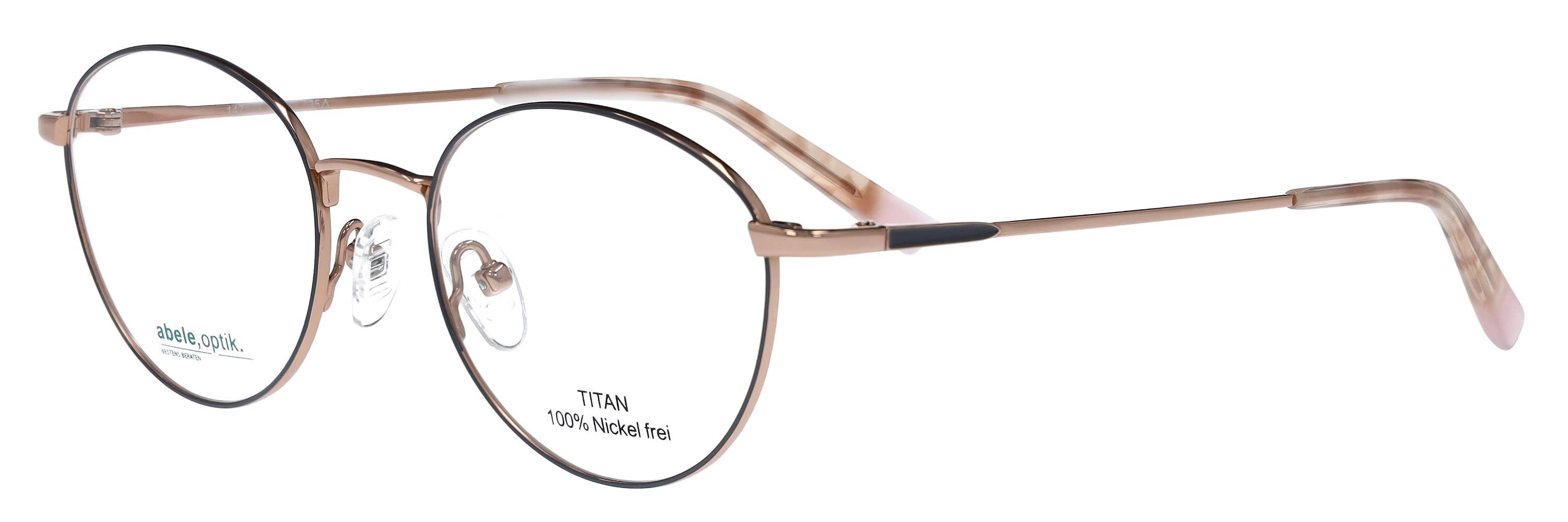 abele optik Brille für Damen in bronze/dunkelgrau 147121