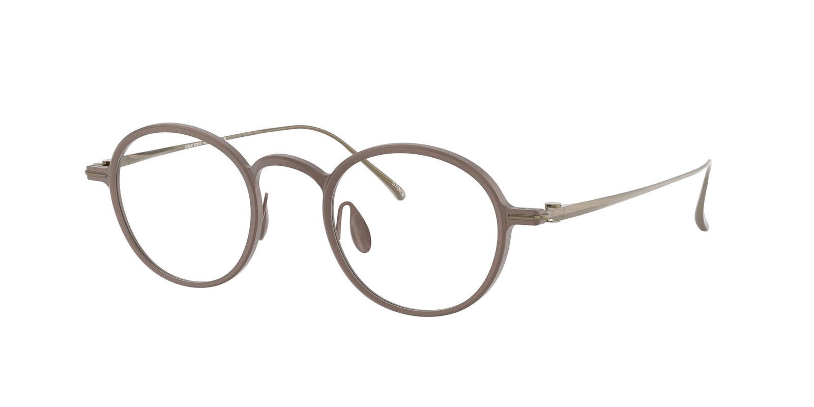 zu sehen ist die Korrektionsbrille 0AR5159T von Giorgio Armani in der Farbe Braun.