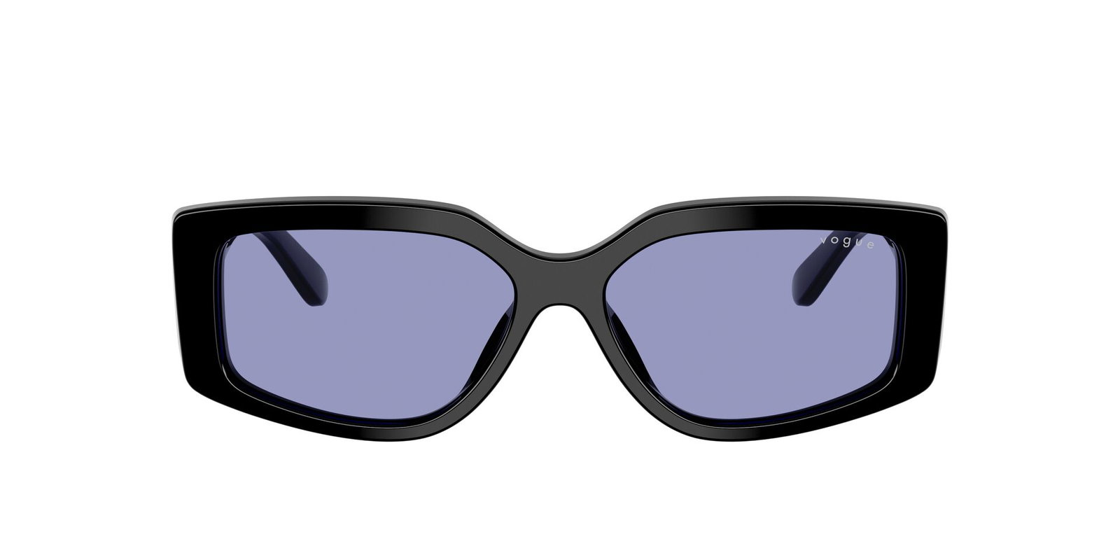 Das Bild zeigt die Sonnenbrille VO5642U von der Marke Vogue in Schwarz.