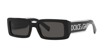 Dolce & Gabbana Sonnenbrille in Schwarz DG6187 501/87 53