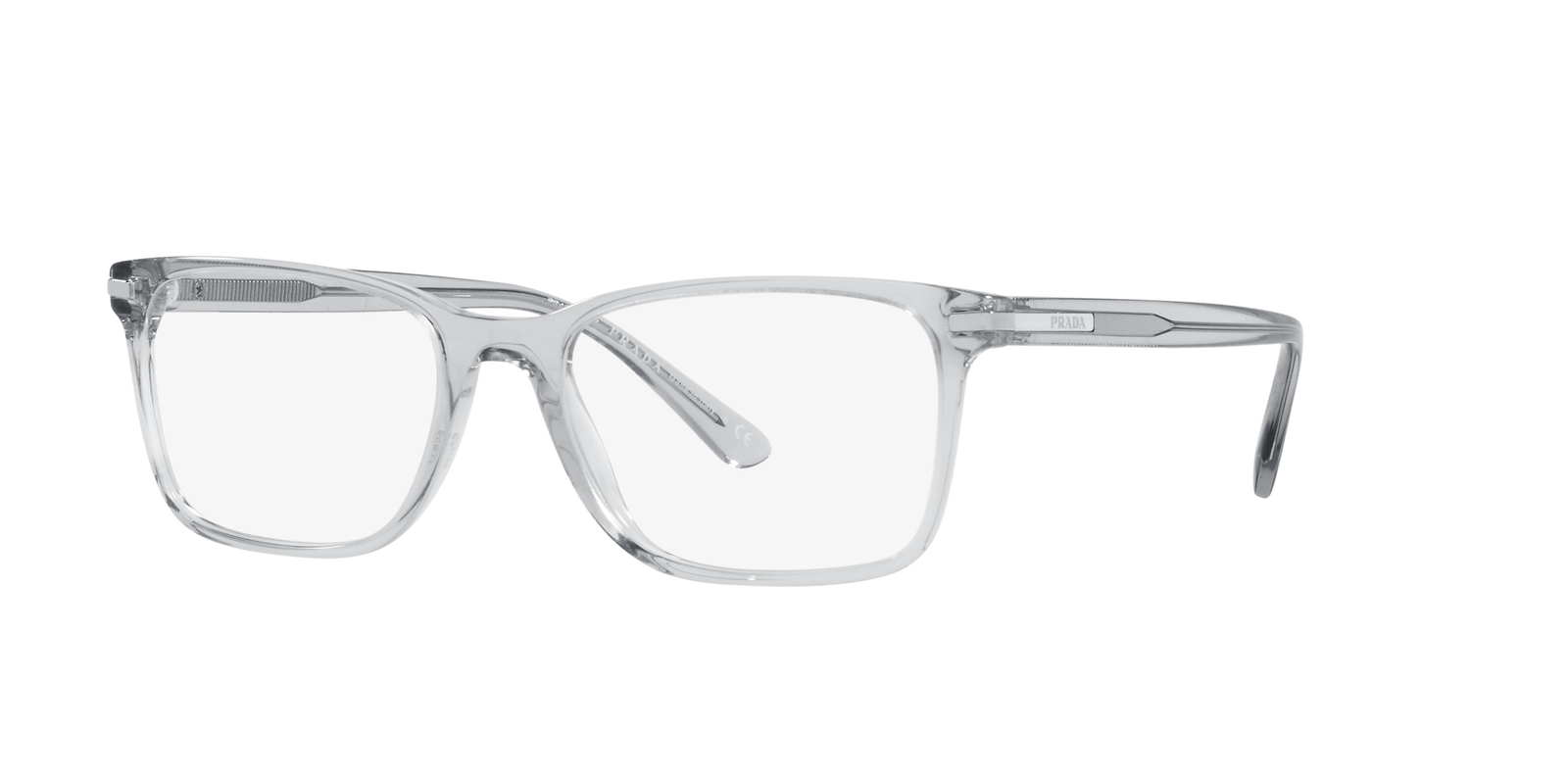 Prada Brille PR 14WV U431O1 54 grau transparent