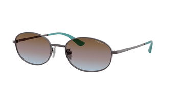 Das Bild zeigt die Sonnenbrille VO5599S von der Marke Vogue in Hellviolett.